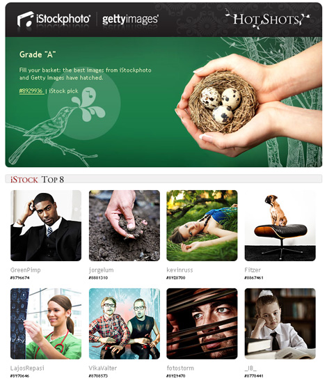 iStock Top 8