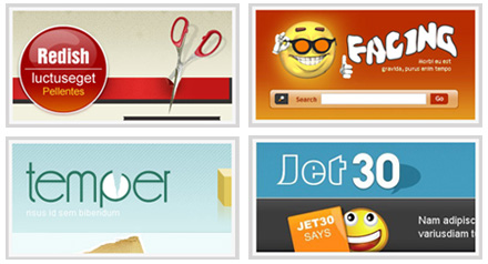 Templateworld - Web 2.0 stil, tableless, CSS templejti, po W3C standardima.